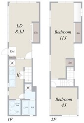 長崎５丁目戸建の物件間取画像